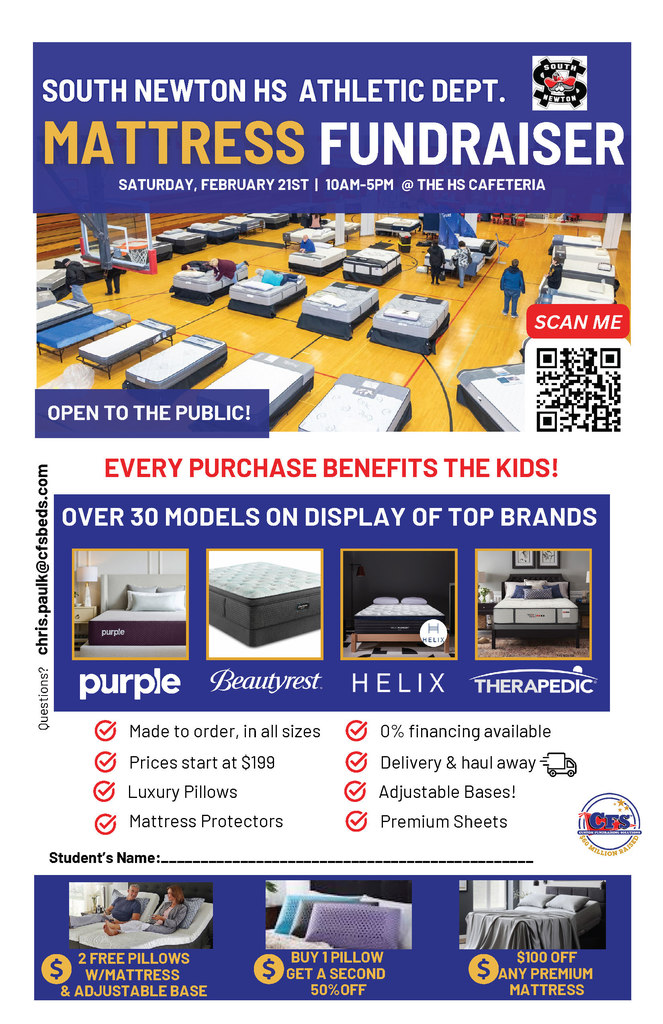 mattress fundraiser