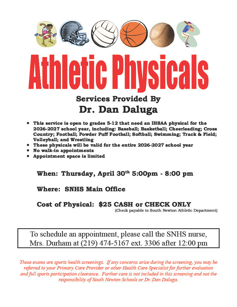 athletic physicals