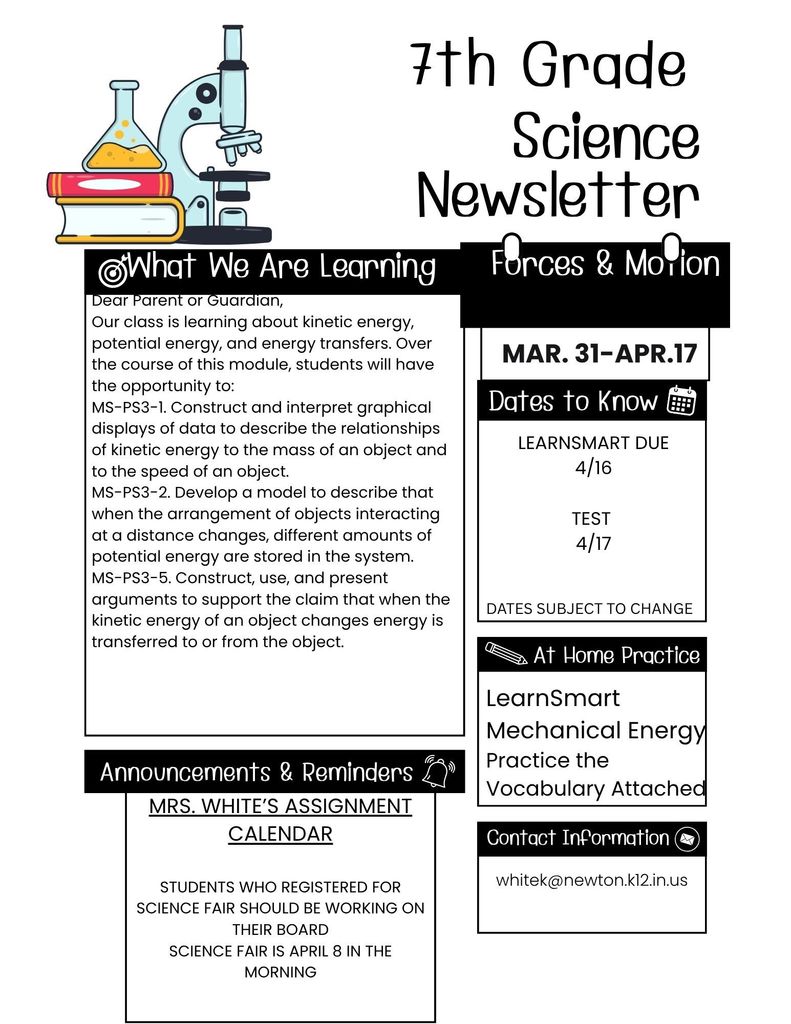 science newsletter