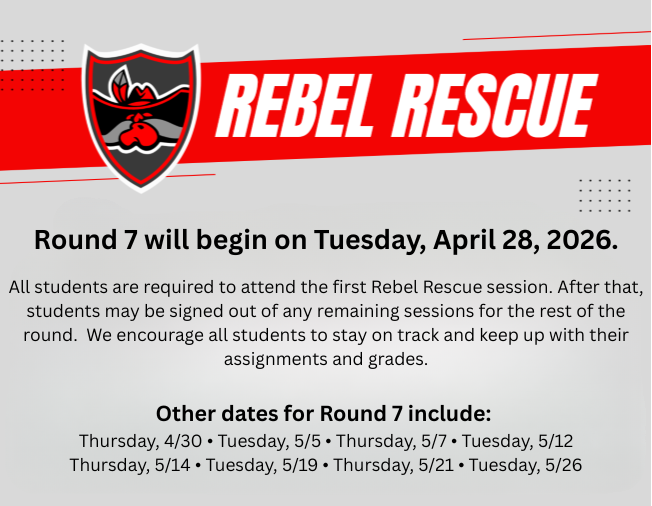 Rebel Rescue dates