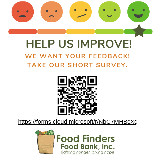 Food finders Backpack Survey