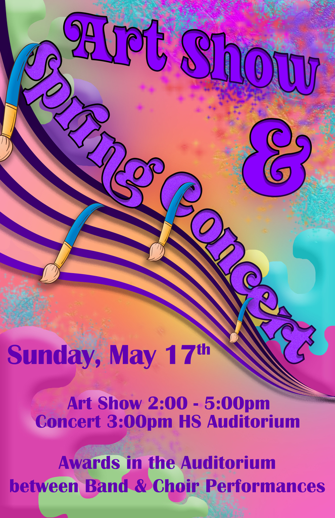 art show and spring concert