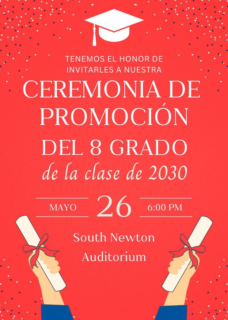 Class of 2030 promotion ceremony spanish