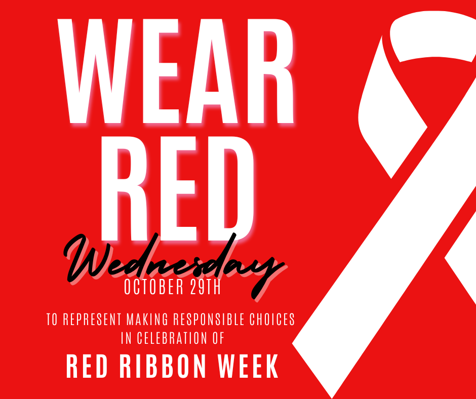 Wear Red poster