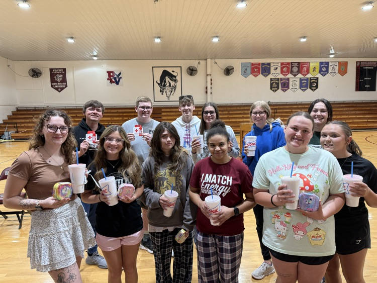 traditional sonic drinks to send off our seniors! 