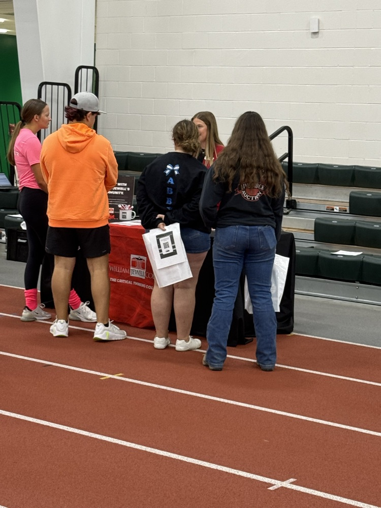 students at table