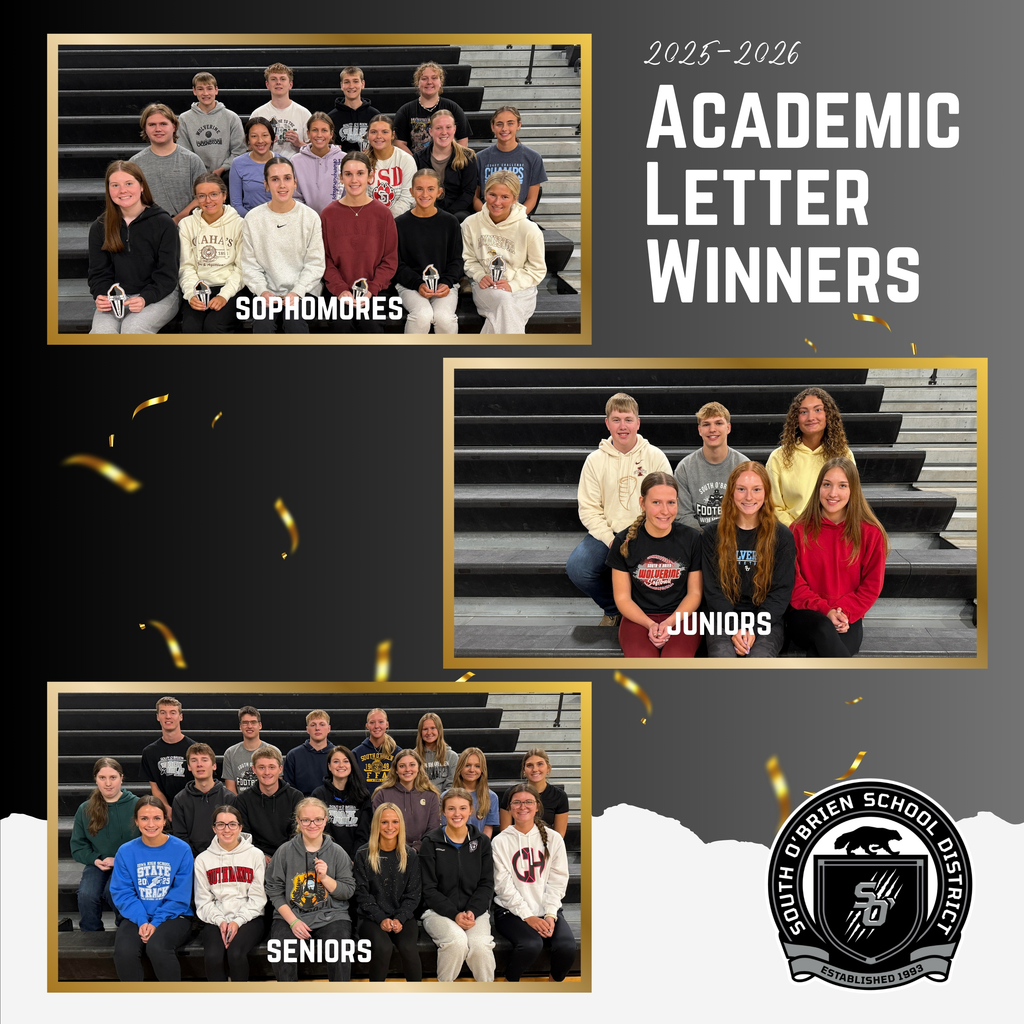 Academic Letter Winners