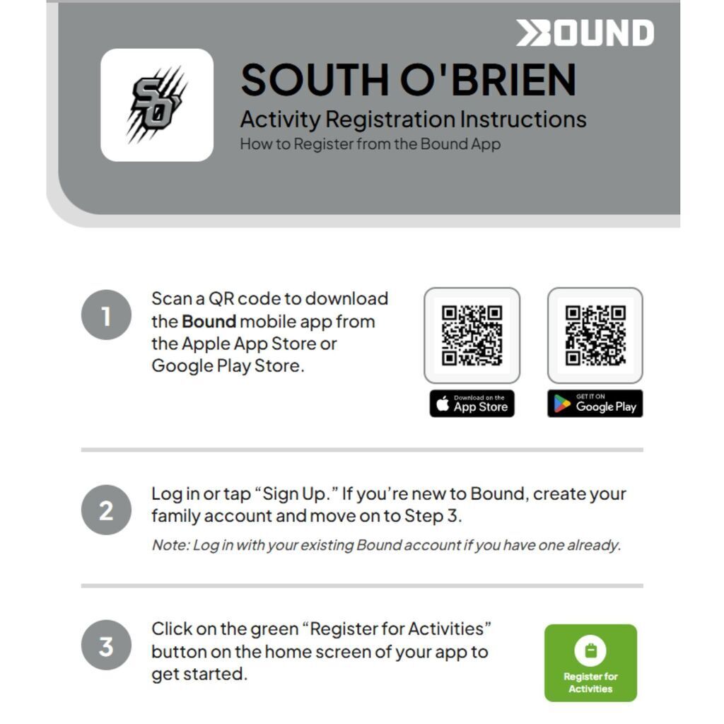 Activity Registration