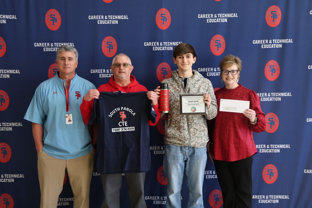 SPHS CTE January Student of the Month