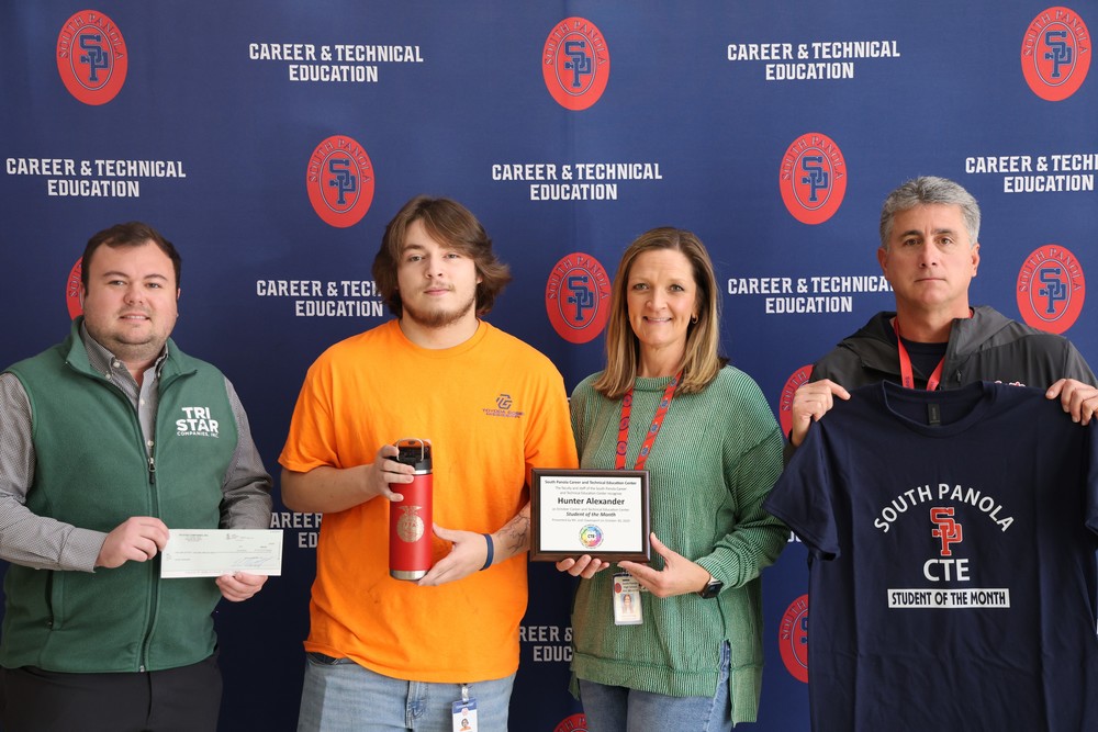 CTE student of the month