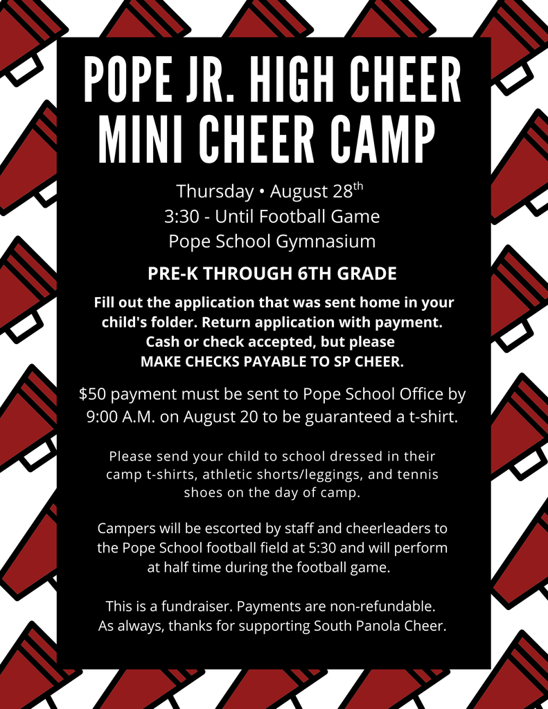 Pope Cheer Camp