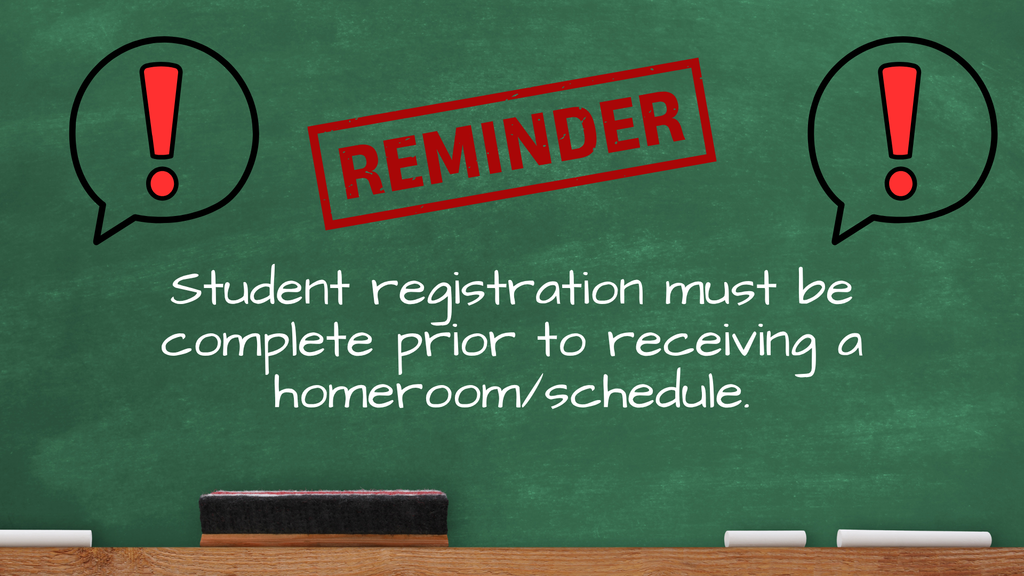 Registration Reminder