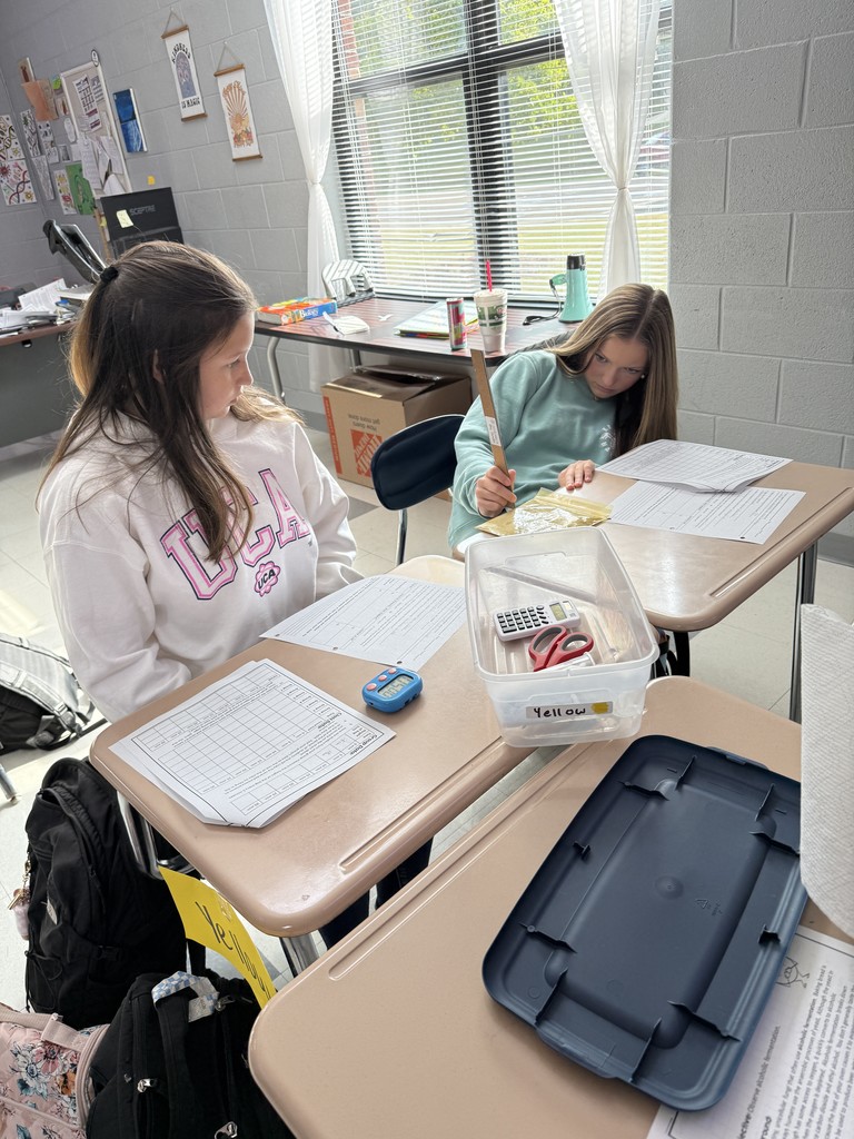 Mrs. Hamilton’s students explored alcoholic fermentation by testing yeast activity with different cereals.