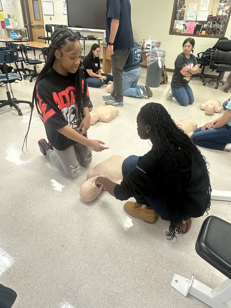 Early Childhood students successfully completed their CPR training