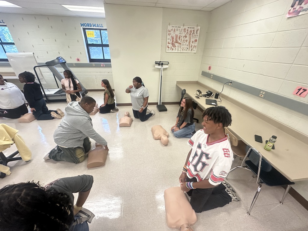Early Childhood students successfully completed their CPR training