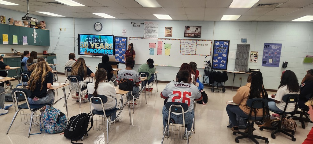 Students explored the benefits of joining HOSA
