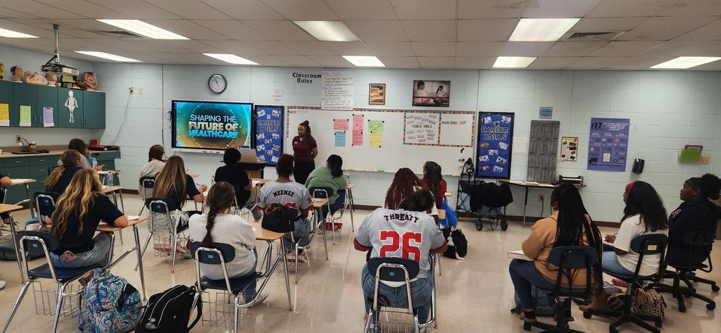 Students explored the benefits of joining HOSA