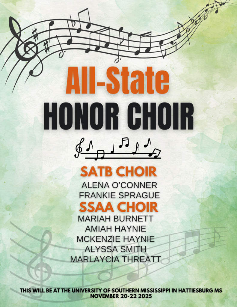 All -State Honor Choir flyer