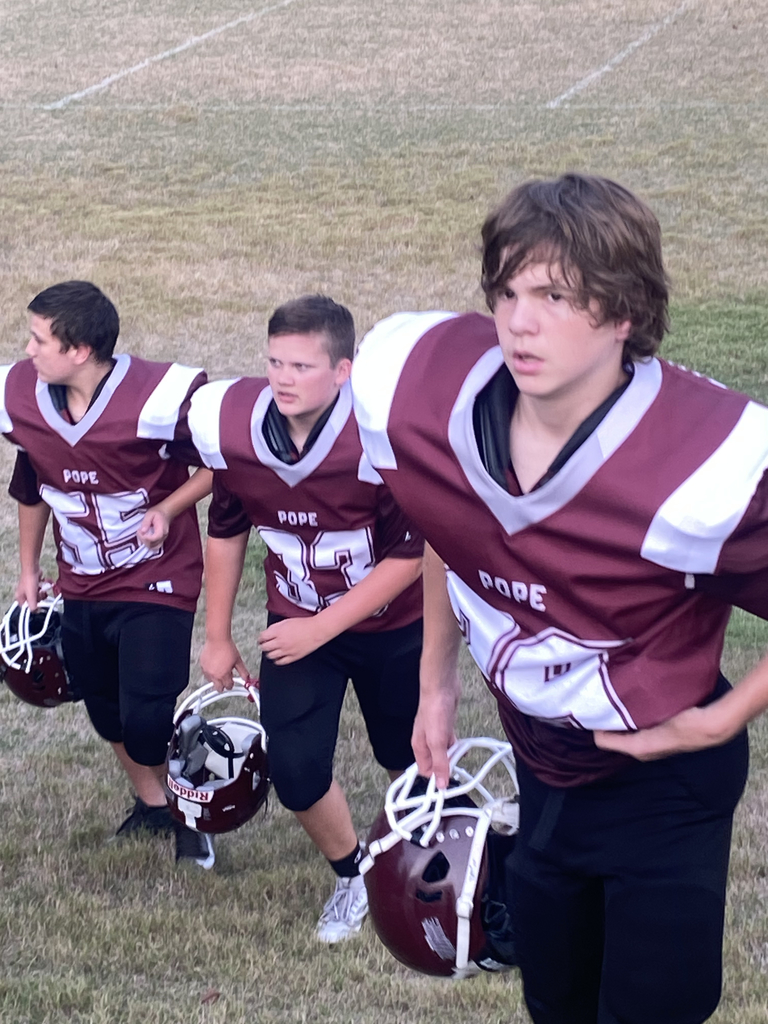 Football players on field