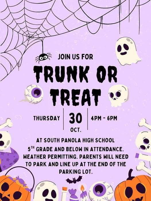 Trunk or Treat Flyer