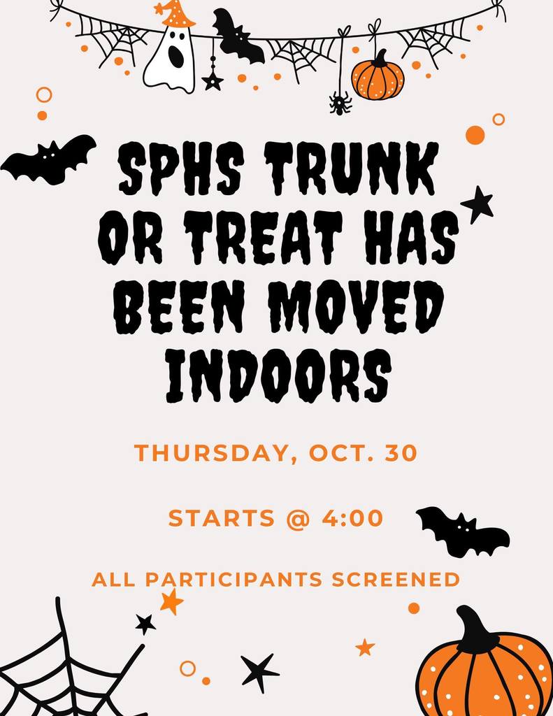 Trunk or Treat has been moved indoors