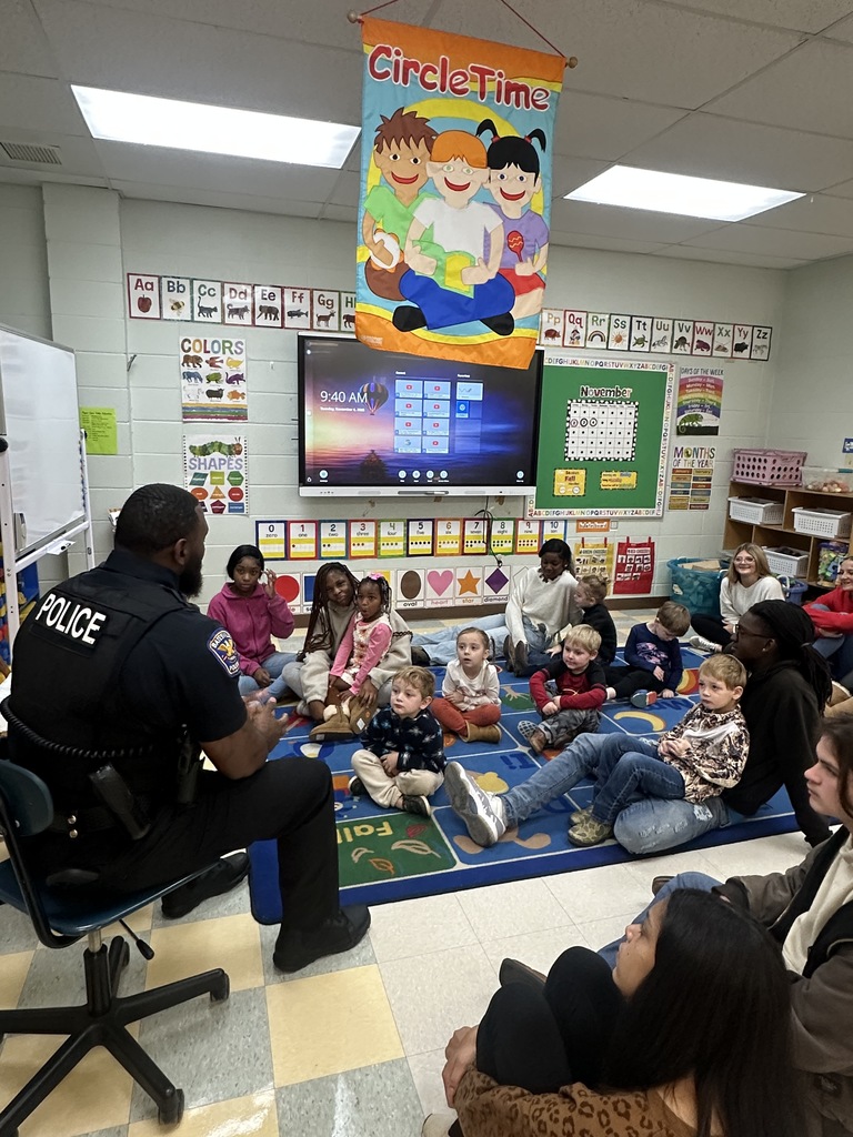 Sergeant Smith stopped by to talk with our Tiger Care about the important job police officers do.