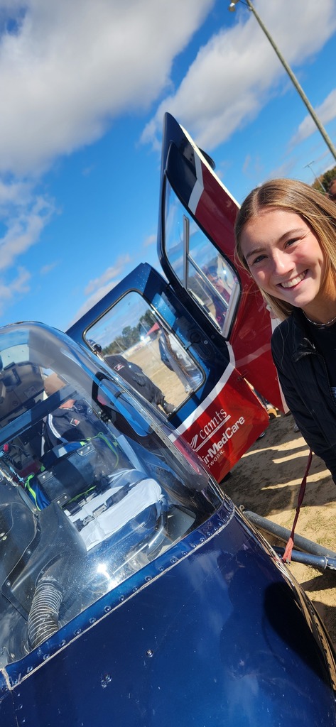 Health Science classes had an unforgettable experience with Air Evac Lifeteam