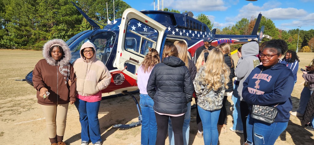 Health Science classes had an unforgettable experience with Air Evac Lifeteam