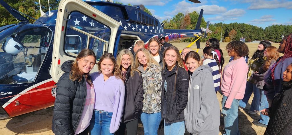 Health Science classes had an unforgettable experience with Air Evac Lifeteam