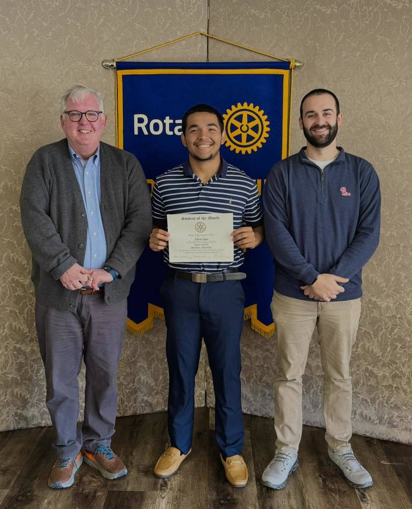 Rotary Student of the Month for November: Alberto