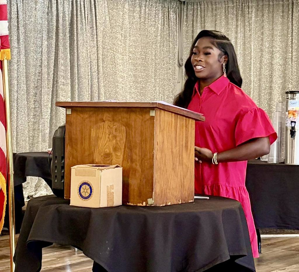 Rotary Student of the Month for October: Kadynce