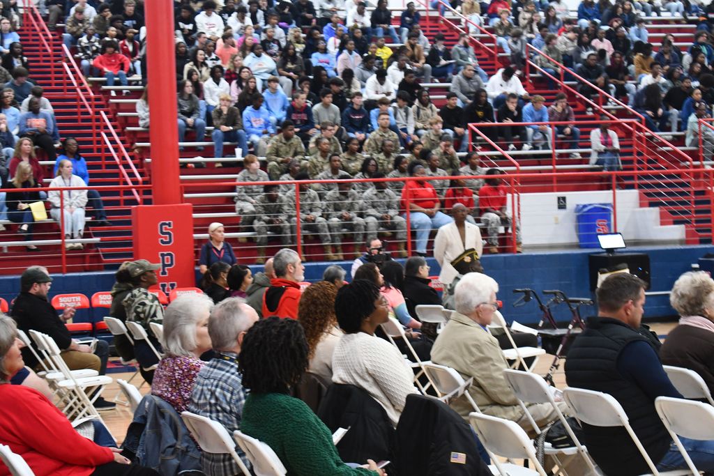 Veterans' Day program at SPHS