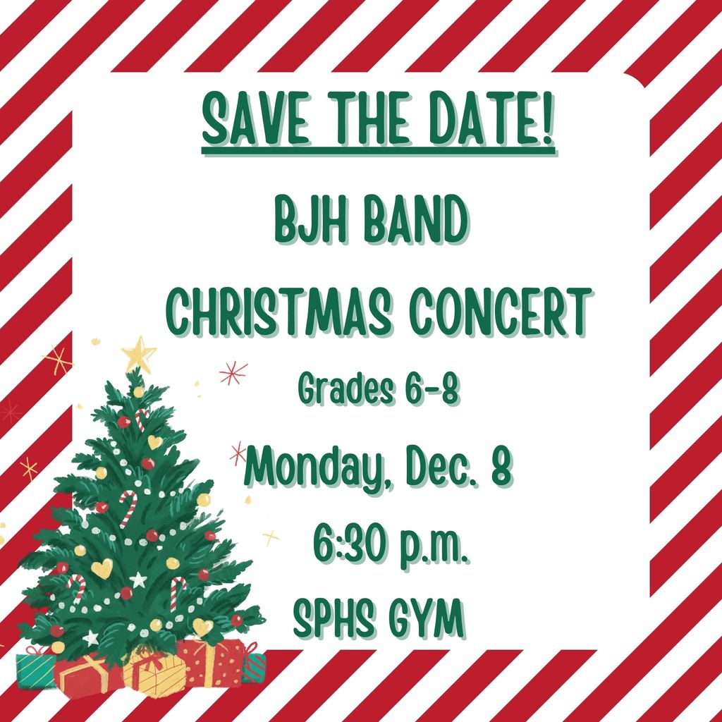 Band concert announcement