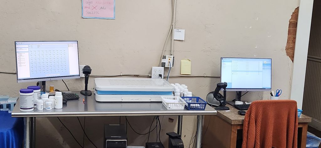 Health Care and Clinical Services students had an opportunity to tour Tyson Pharmacy in Holly Springs