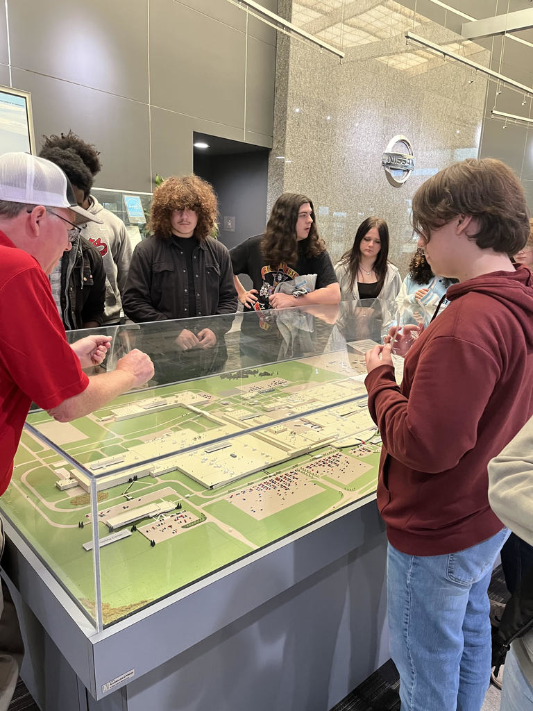 2nd Year Advanced Manufacturing students toured the Nissan Plant in Canton