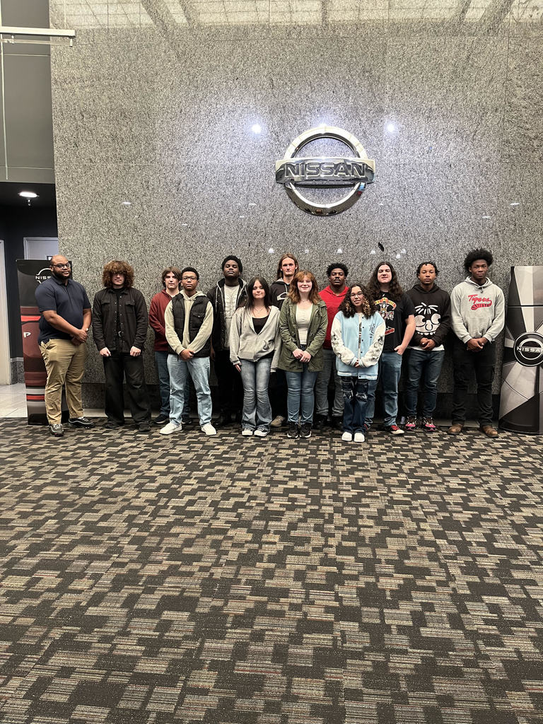 2nd Year Advanced Manufacturing students toured the Nissan Plant in Canton