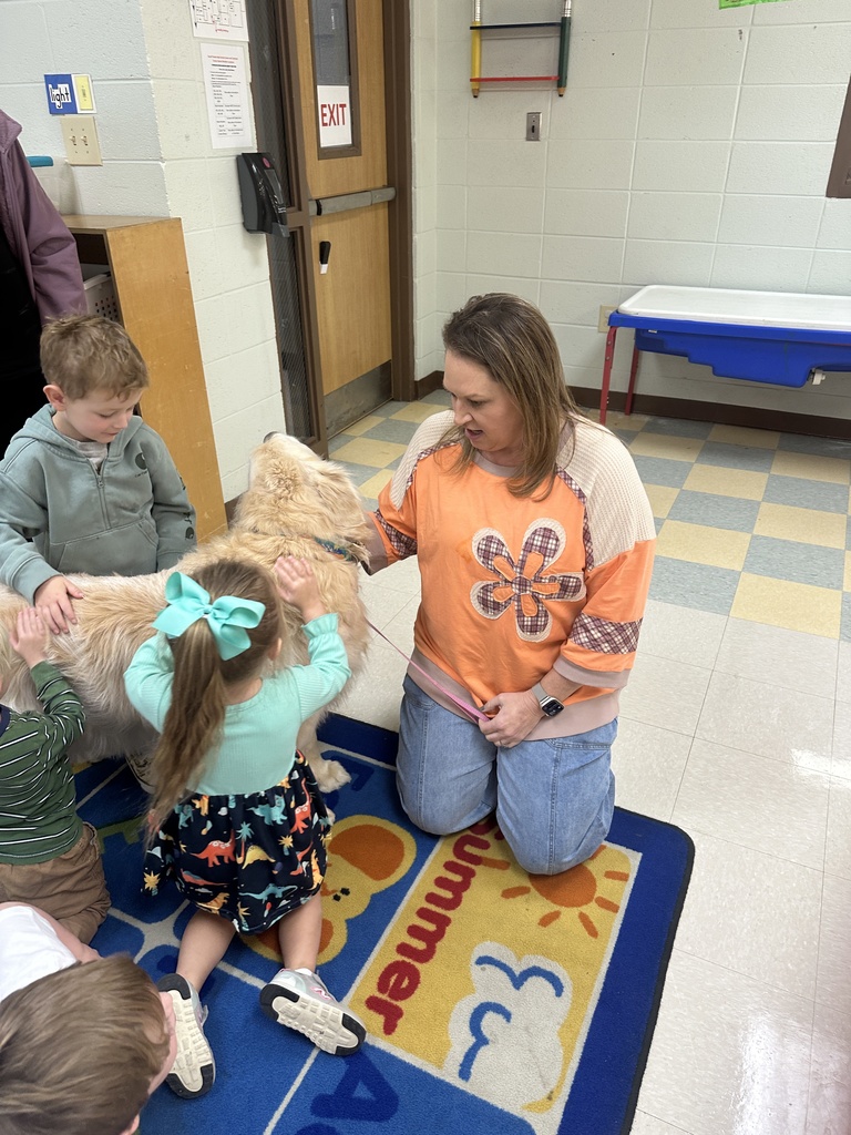 Dr. Unruh talked with our students about how to care for pets