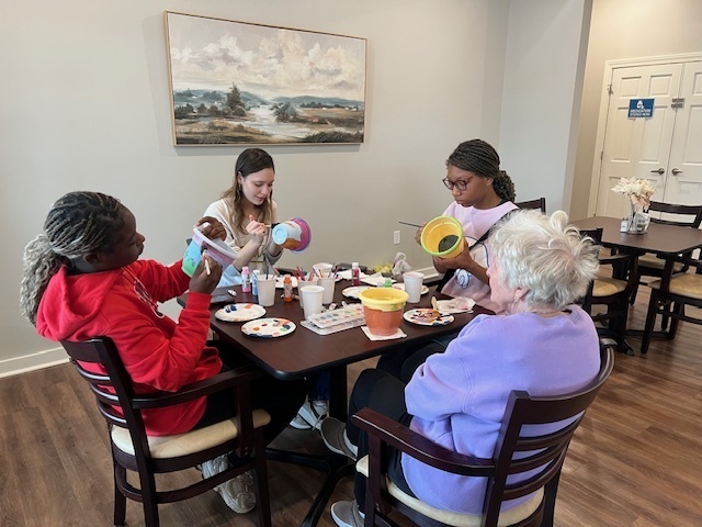 SPHS students volunteered at Beehive Homes of Batesville