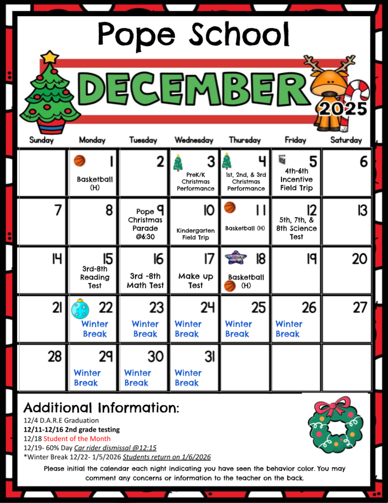 December calendar