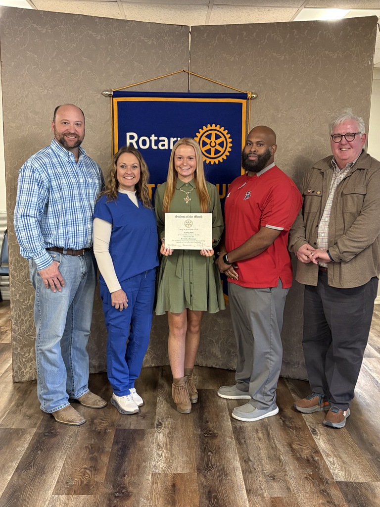 December Rotary Student of the Month