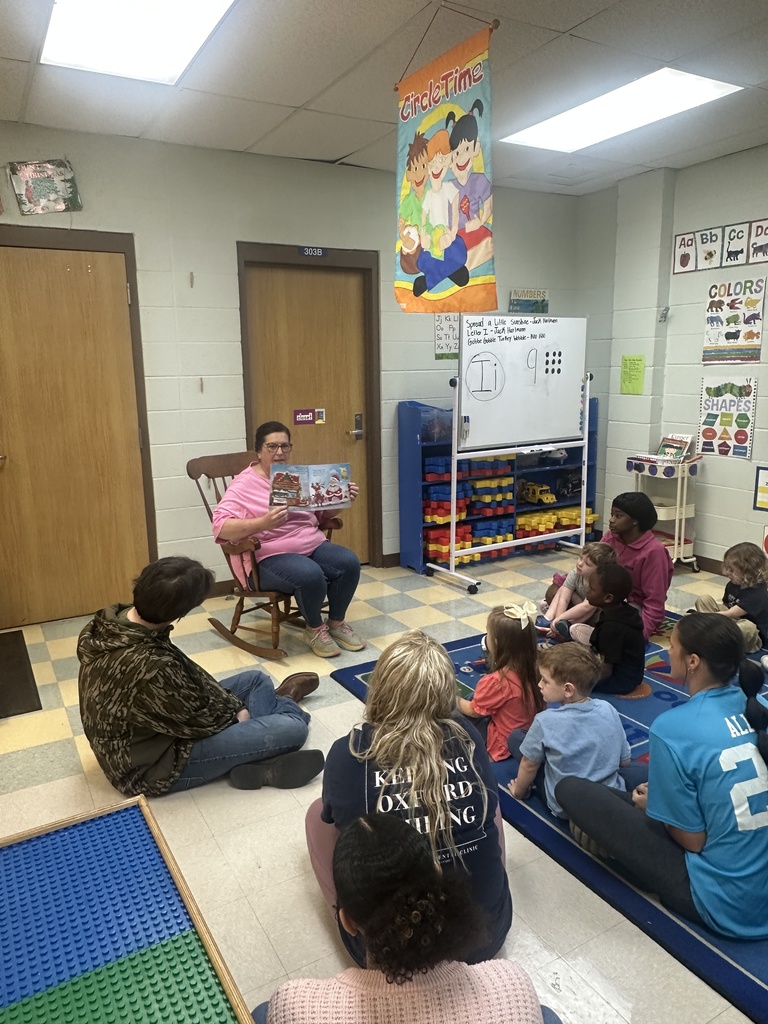 We welcomed Mrs. Ryna Smith to Tiger Care as our special guest reader