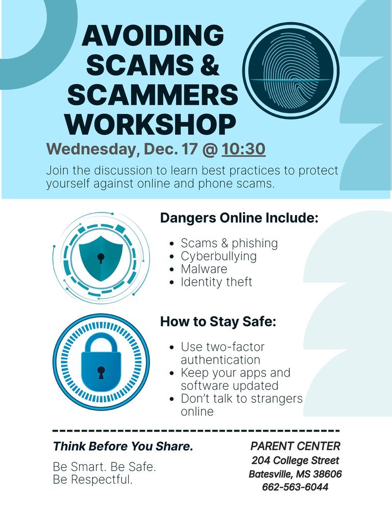 Scammer workshop