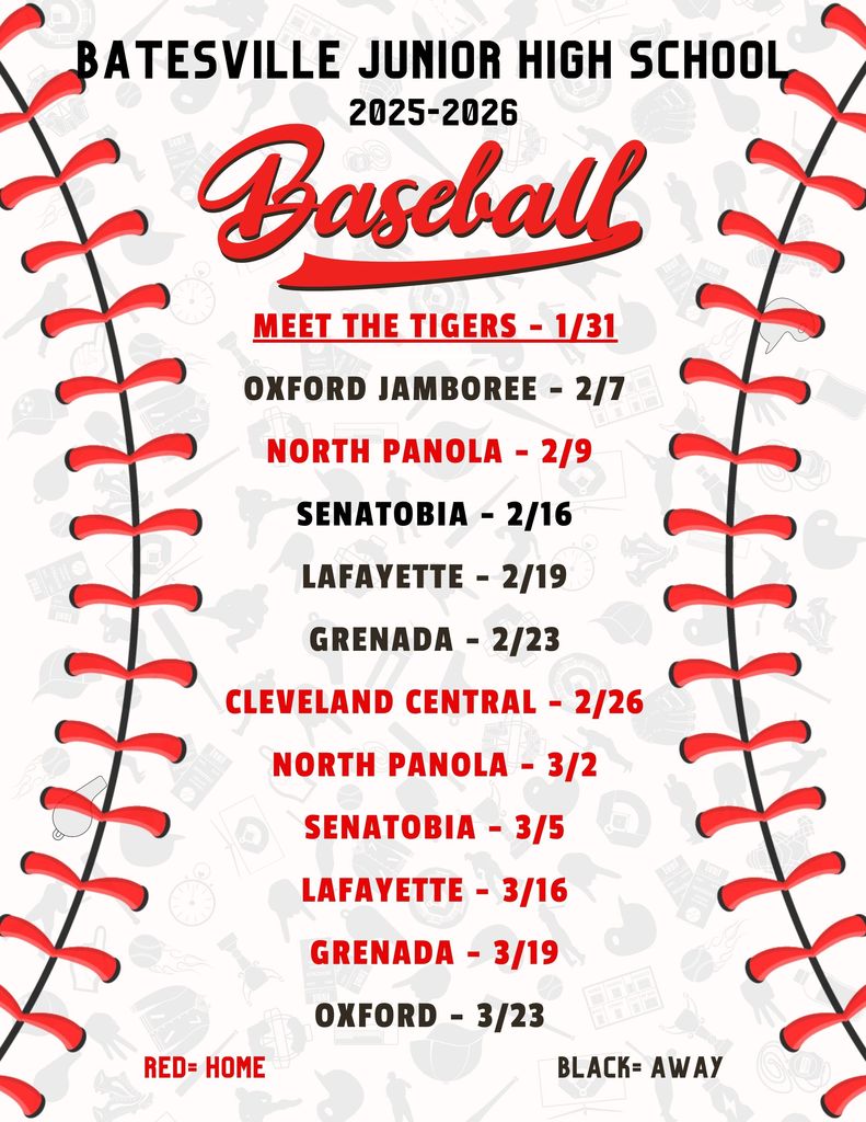 Baseball schedule