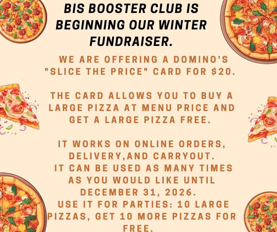 BIS Booster Club Winter Fundraiser
