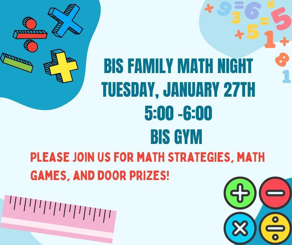 BIS Family Math Night