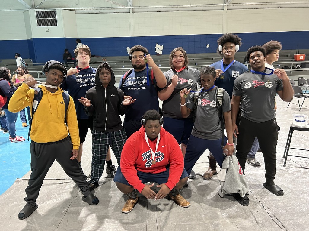 The boys powerlifting team competed at the Grenada Invitational meet.