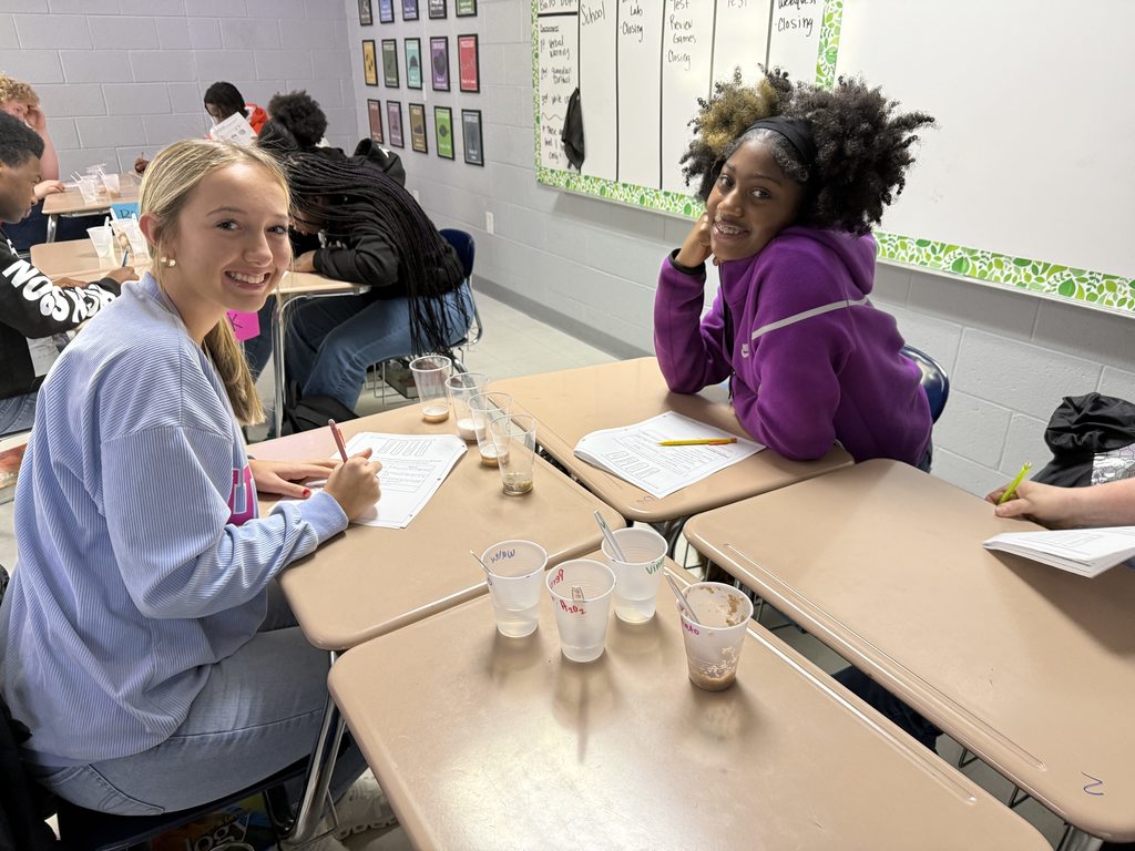 Foundations of Biology classes finished up their biomolecules unit by investigating the effect pH and temperature have on enzyme function in this hands-on lab. 