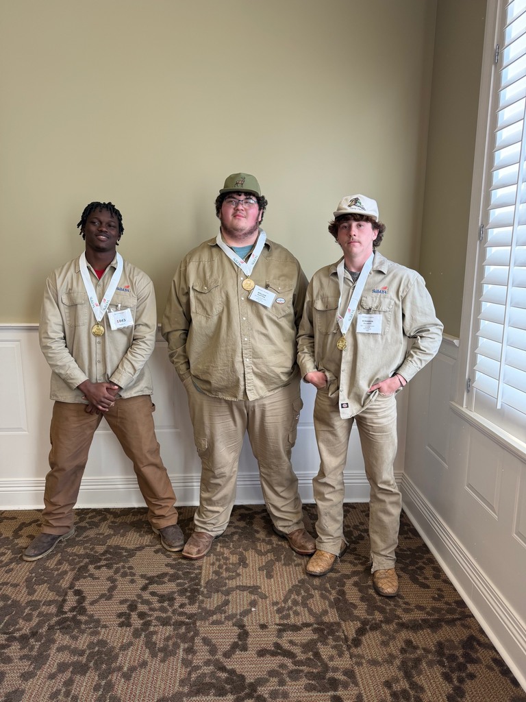 SkillsUSA student organization, part of the Career and Technical Department of South Panola High School, competed in their district competition at Northwest Mississippi Community College.