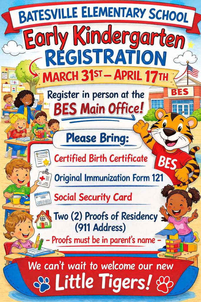 Early Kindergarten Registration 2026