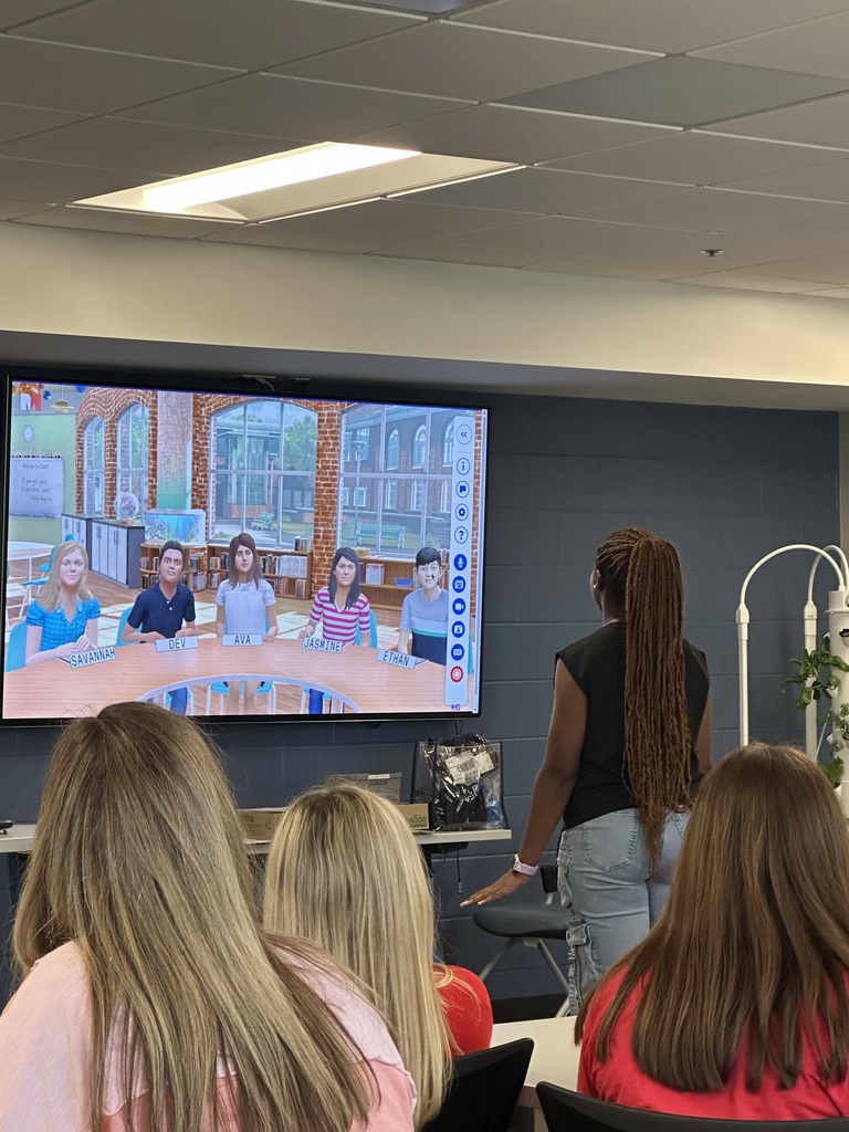 Mrs. Yolanda Lee and the Educator Preparation II students, along with Mrs. Christy Burnett and the Early Childhood II students, recently had the opportunity to tour the  Willie Price Lab School, the early learning facility at Ole Miss, as well as the Elementary Education and Early Childhood departments.